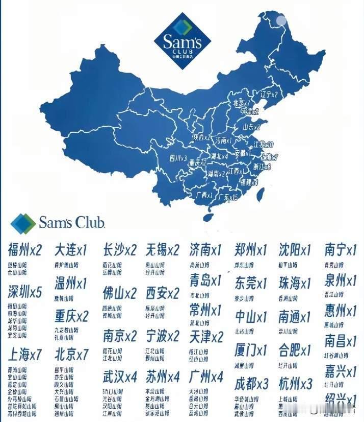 年轻人，看一下你要去哪个城市，哪个省。
一般来说，山姆会员超市的选址是非常谨慎的