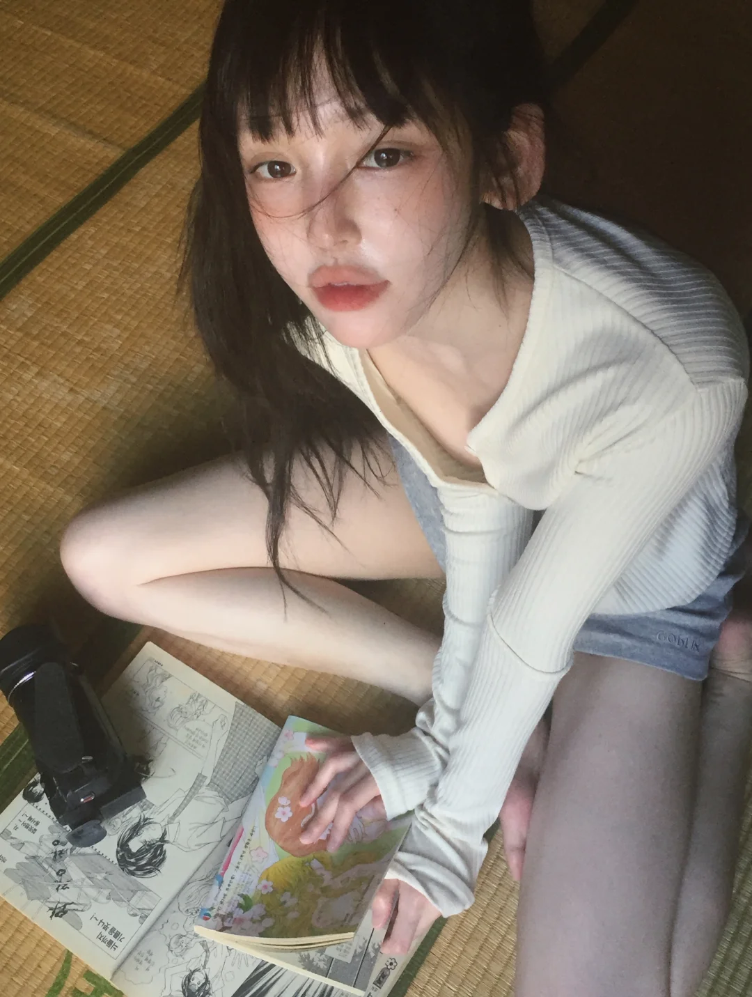 ins博主｜😍太喜欢这组日系清冷破碎感图~