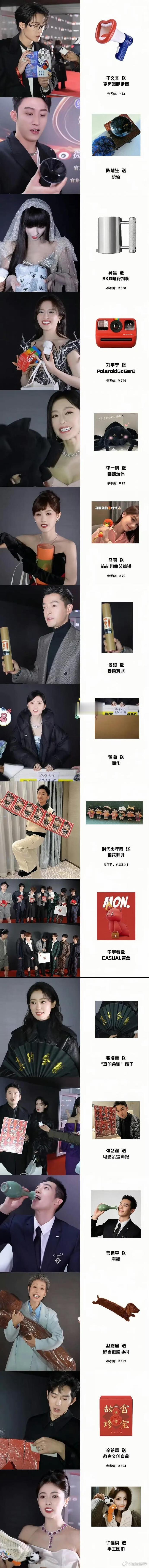 微博之夜即将开启，嘉宾们定会精心准备，不再有便宜或敷衍的礼物，让我们拭目以待这场