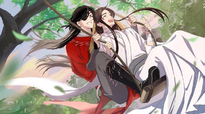 平凡的幸福，林荫下荡秋千的花怜[抱一抱]#夏日次元盛典# ​​​
