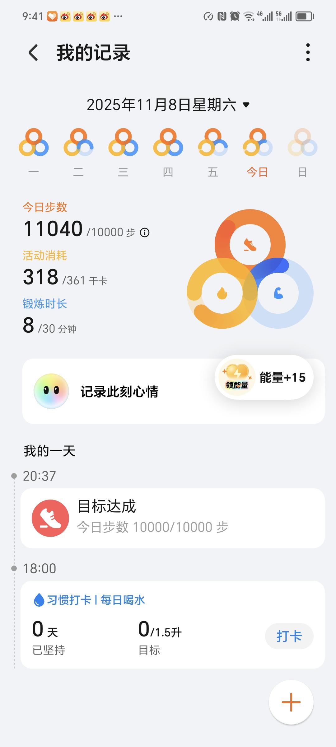 每天手写一点，走至少10000步，今天第59天！今天来天津玩，手写不方便！手写打