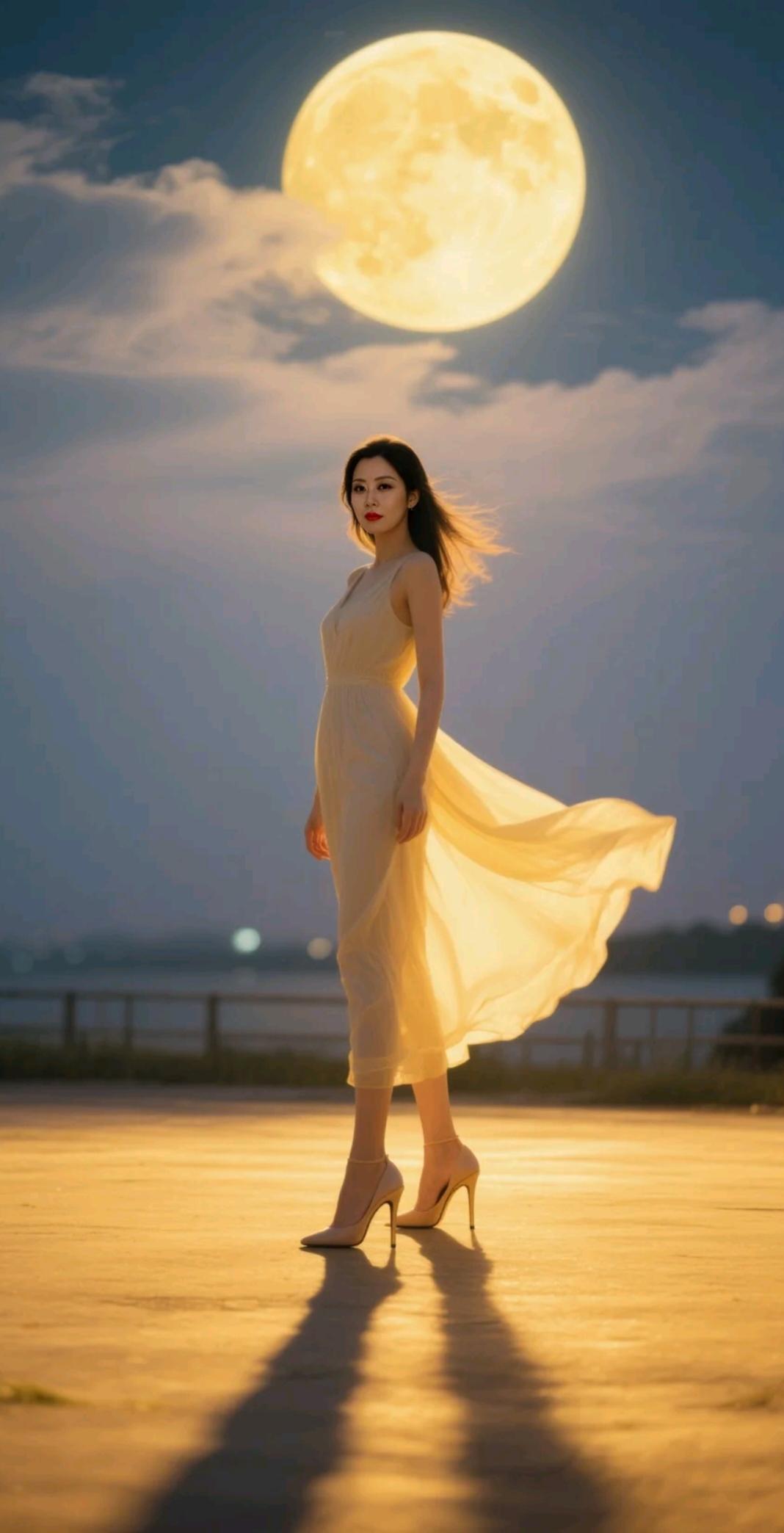 好漂亮啊，轻纱长裙👗，若隐若现，气质穿搭怎么穿才恰到好处?