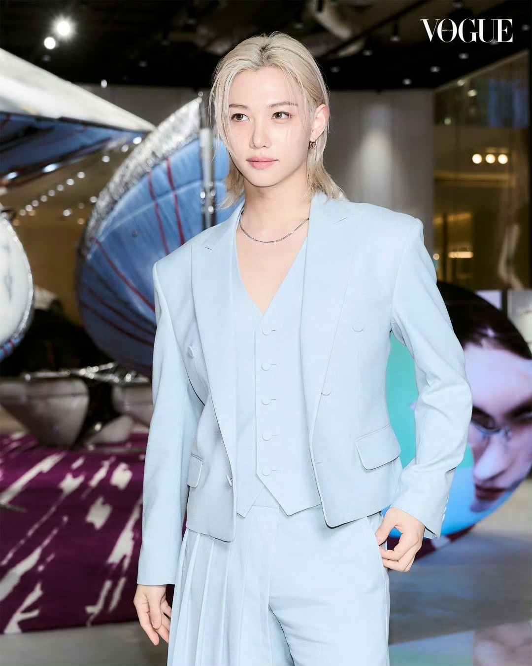 近日被美美打扮的Felix🤍 