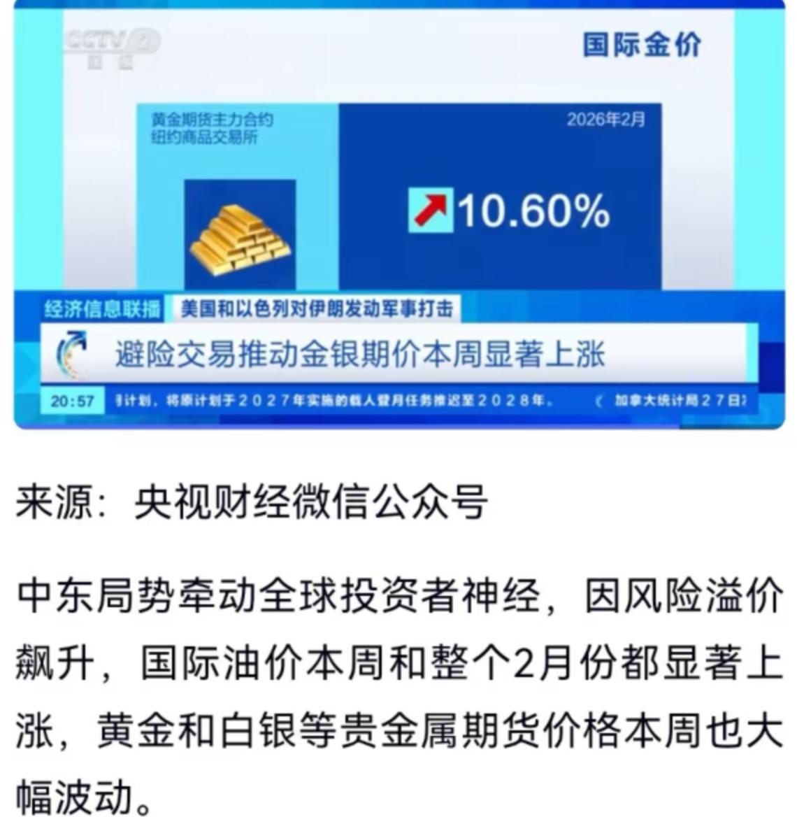 中东火药桶彻底引爆！金价狂飙至5374美元，油价跳涨，这一夜全球无眠
中东的那只