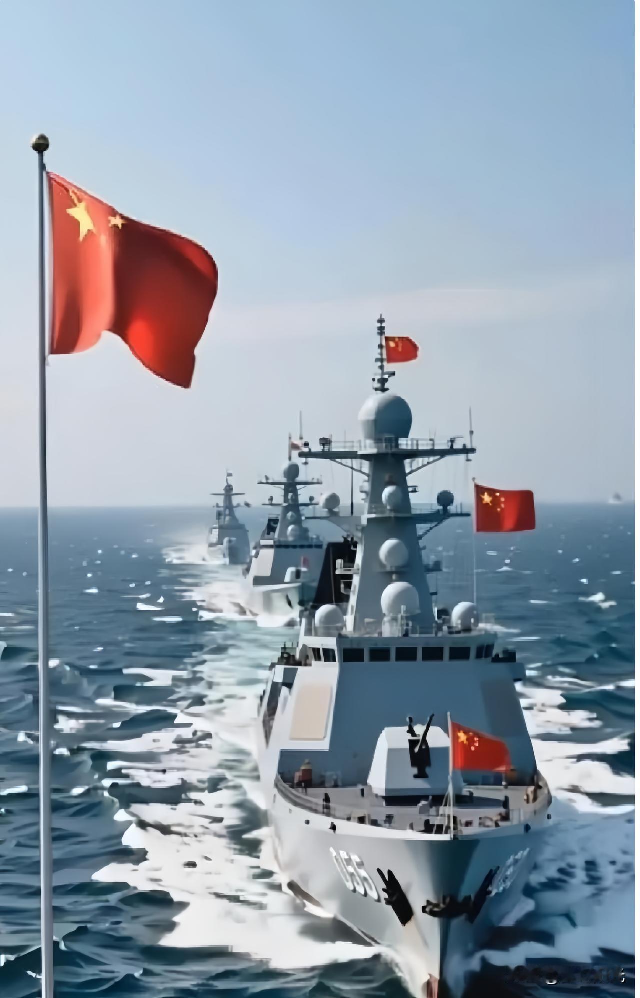 就在刚刚
 
日本防务省突然宣布了。

东方大国海军一支远海训练编队于近期通过大