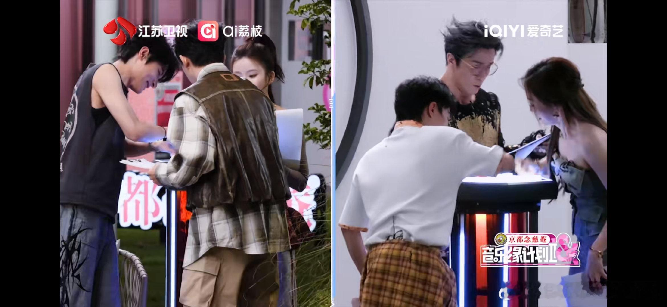 郁可唯这波极限操作绝了！爆灯突袭秒破防，狂塞唱片争取匹配，期待结果！ 