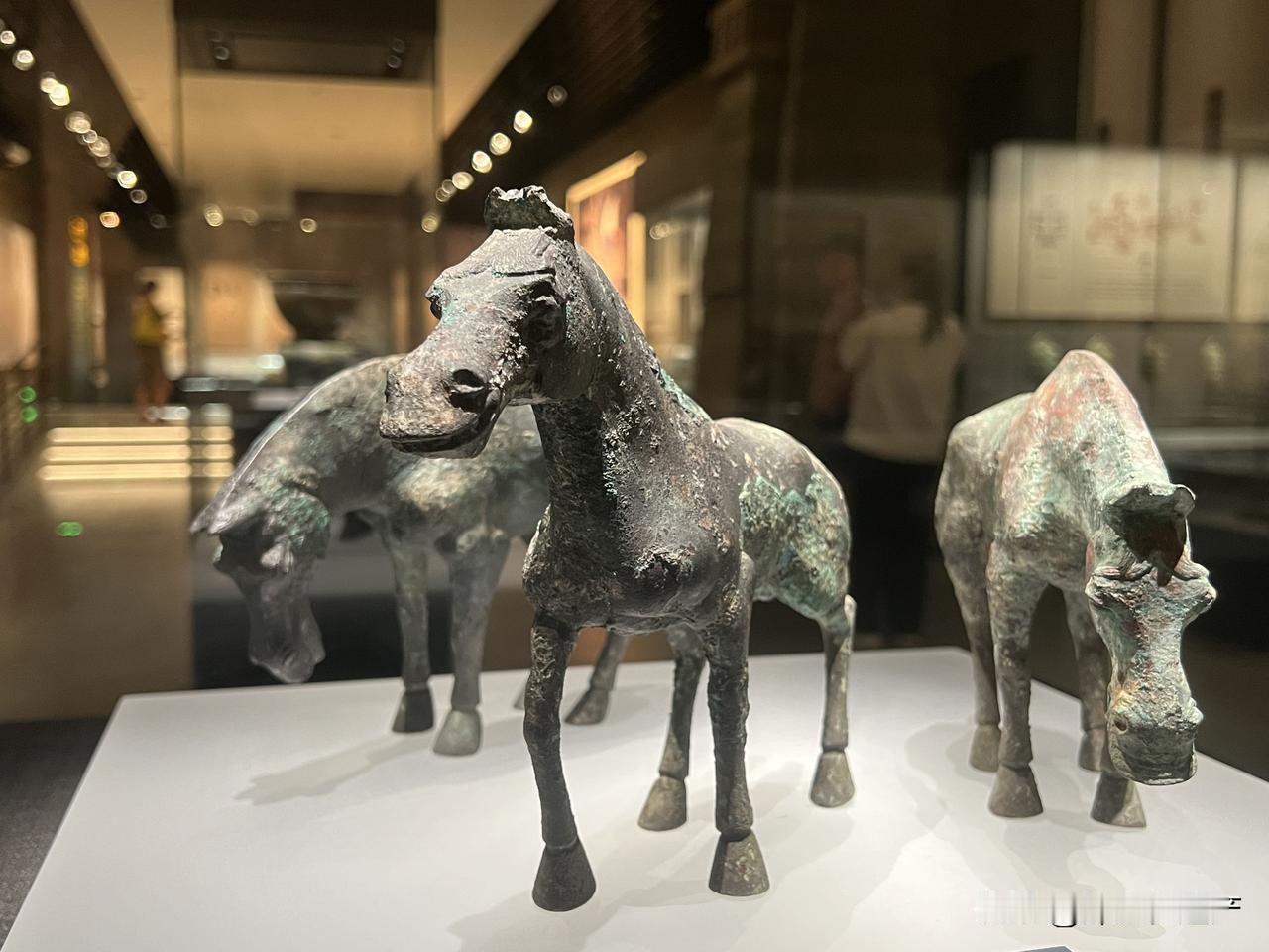 这是邯郸博物馆的镇馆之宝——战国青铜马，比汉代著名的“马踏飞燕”还要早400年左