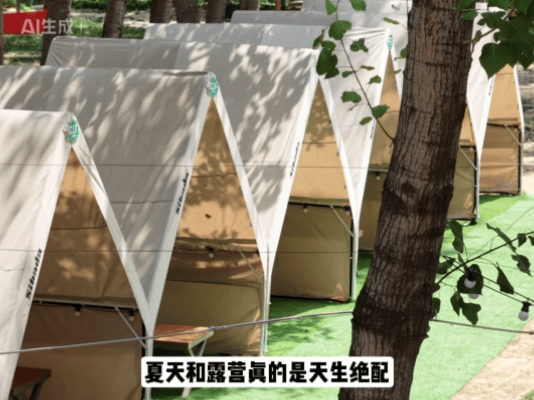 郑州露营进化成这样了郑州人夏夜微醺快乐天花板 郑州莲花公园开启音乐啤酒节，懒人空