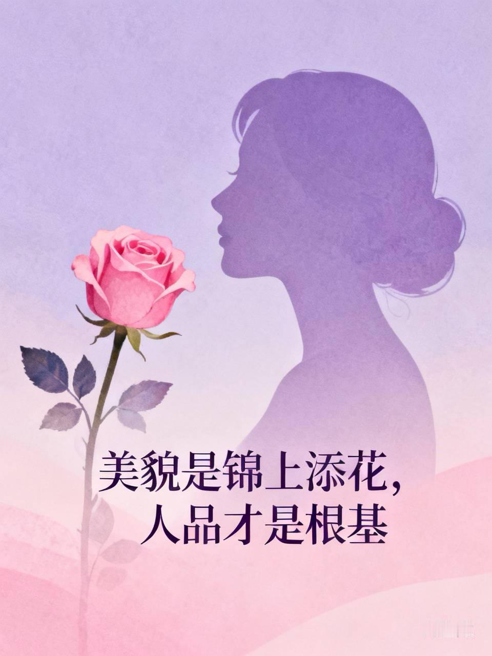 美貌和人品，女人到底该看重哪个？我觉得人品更胜一筹。美貌确实能让人一眼心动，可要