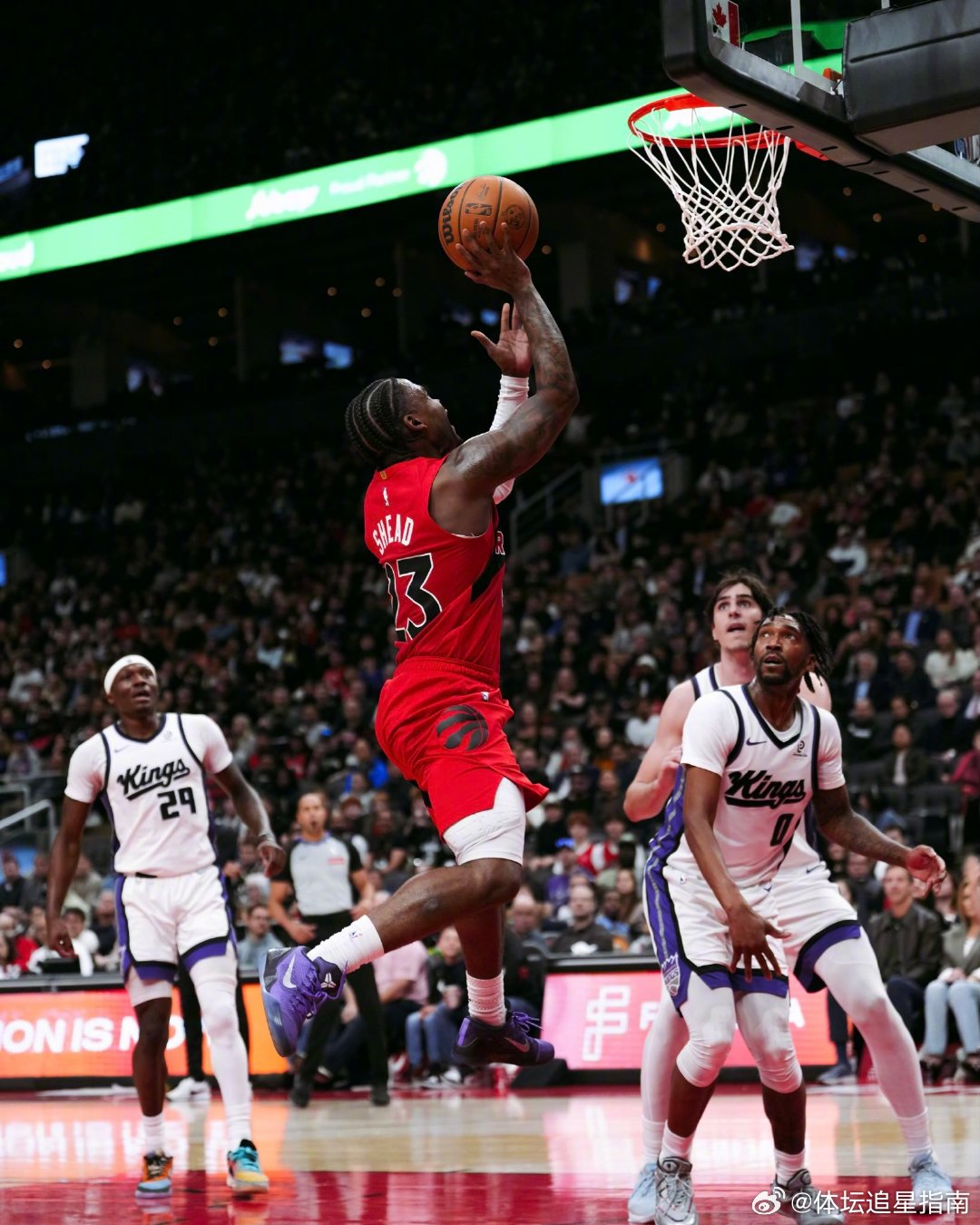 📸📸📸国王vs猛龙多伦多猛龙  cr：多伦多猛龙 