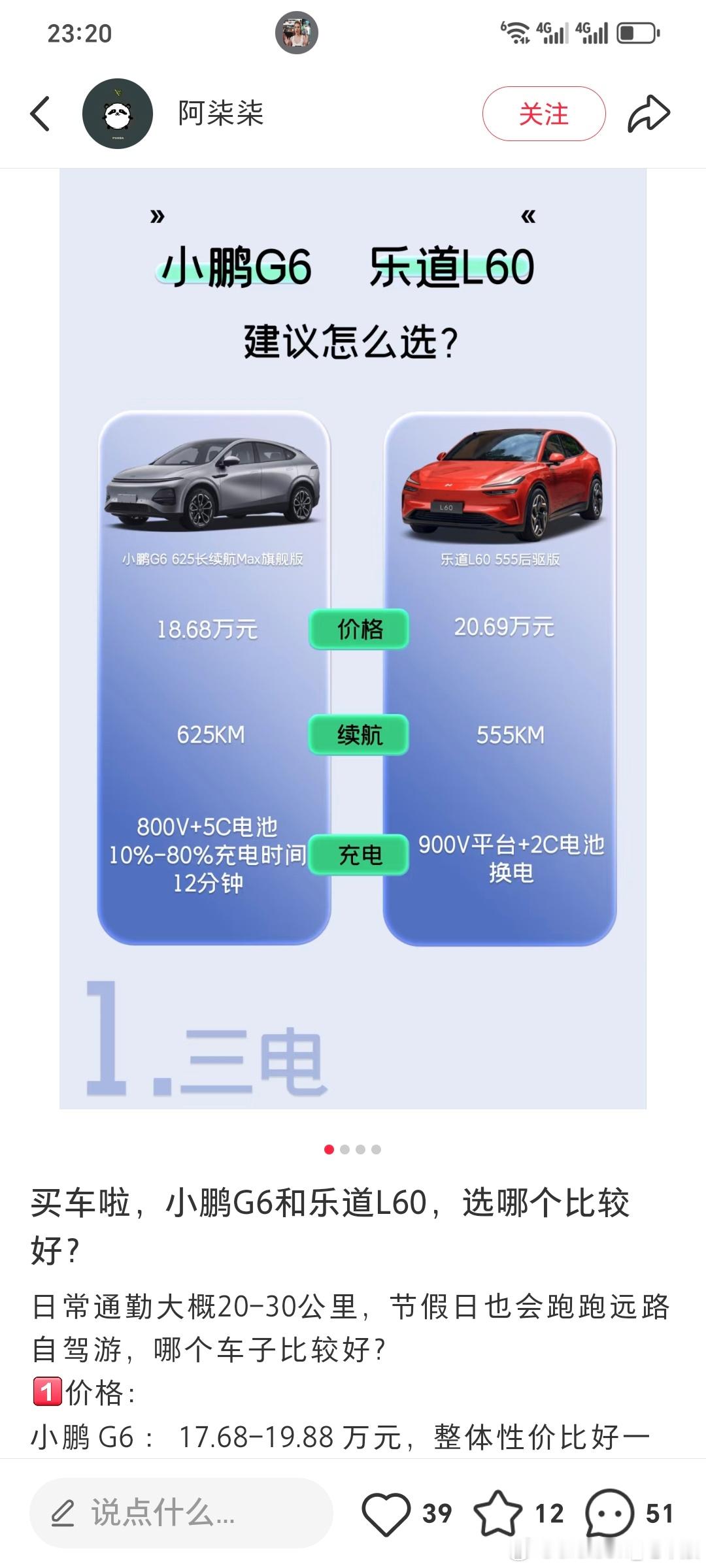 乐道最近卖这么好🍠里大家体验完的问答帖功不可没！大v聊车乐道l60 ​​​