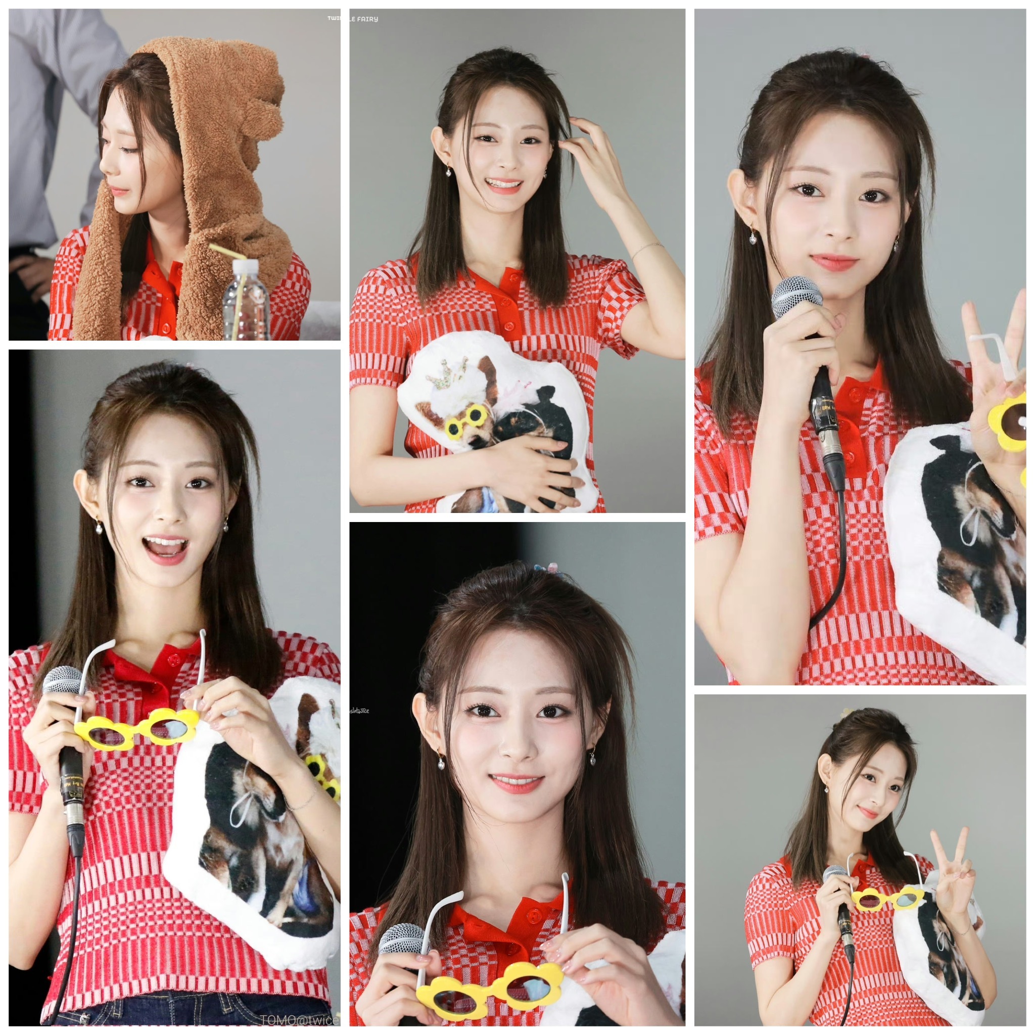 #周子瑜[超话]# 【2023周子瑜年终造型回顾】ฅ՞•ﻌ•՞ฅ三月篇来啦[汪洋