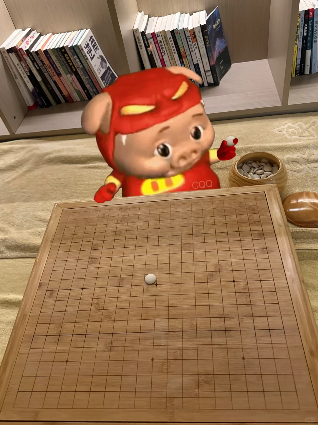 不是小猪 你就这么下围棋的啊