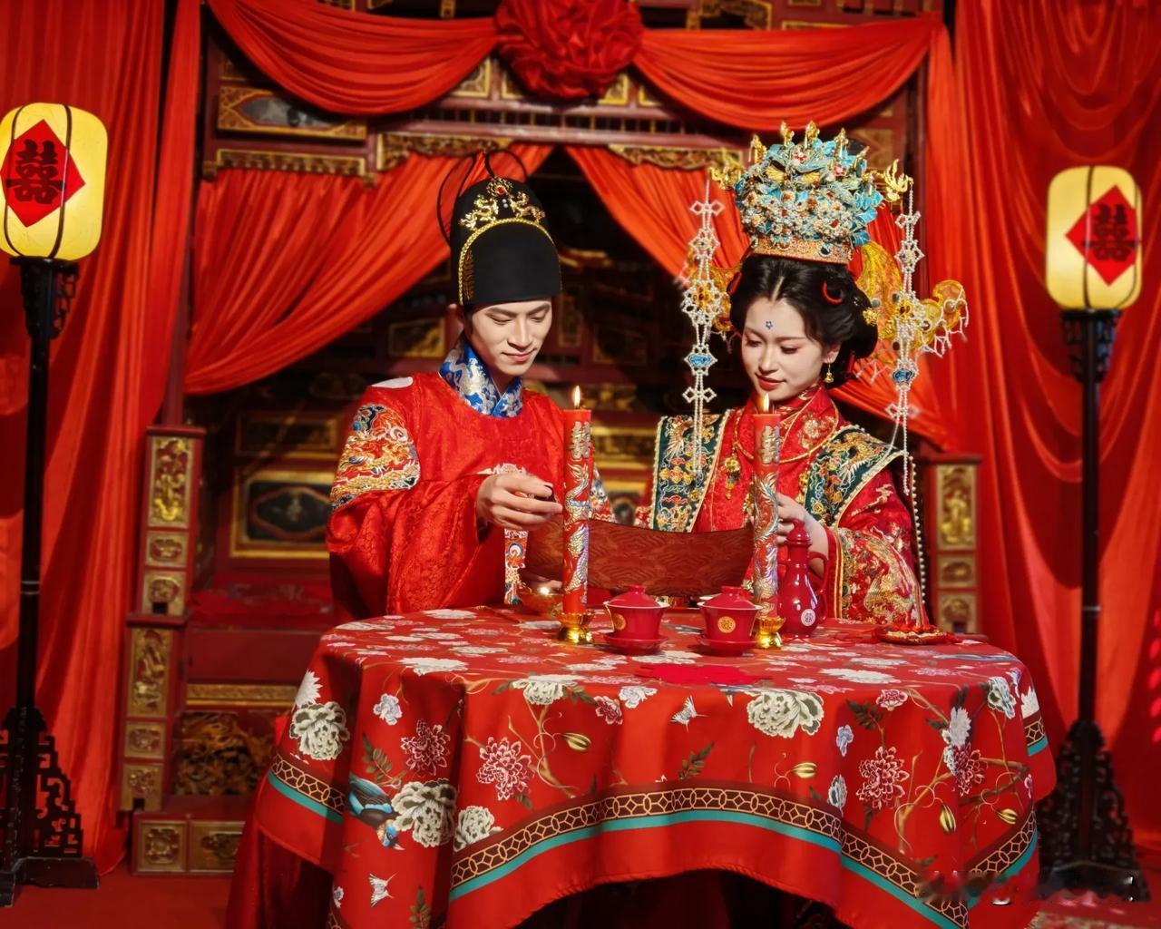 祥云湾华囍楼中式婚礼！