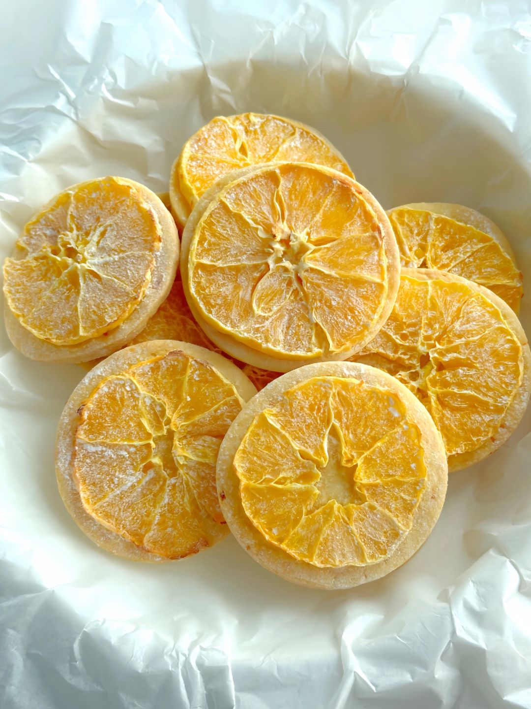 香橙曲奇饼干🍊愿所有人新的一年“橙心如意”