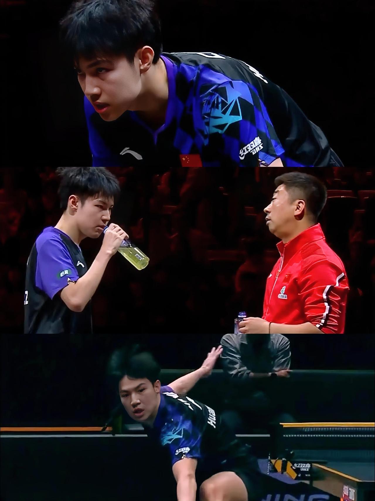恭喜黄友政3-2林仲勋晋级第二轮，将挑战左手林昀儒！左手真多！！两黄两林四个左手