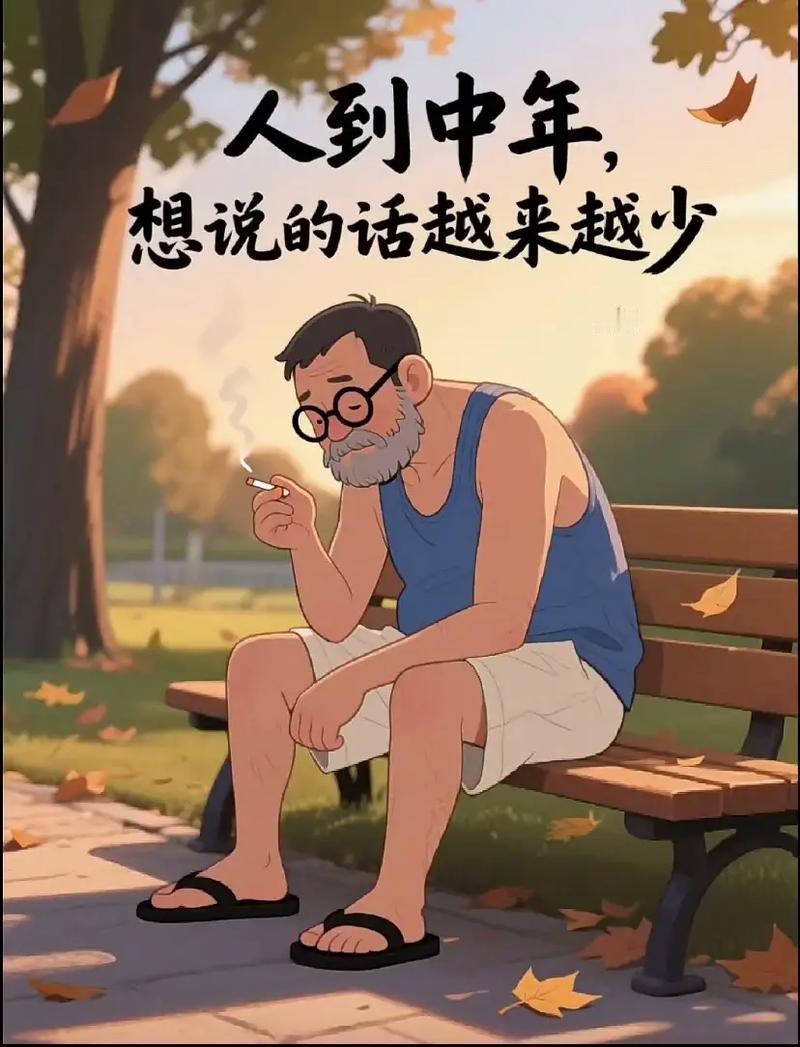 人活到中年才知道，
一个人，
心能稳住，就是最好的“定海神针”。

中年人的体面