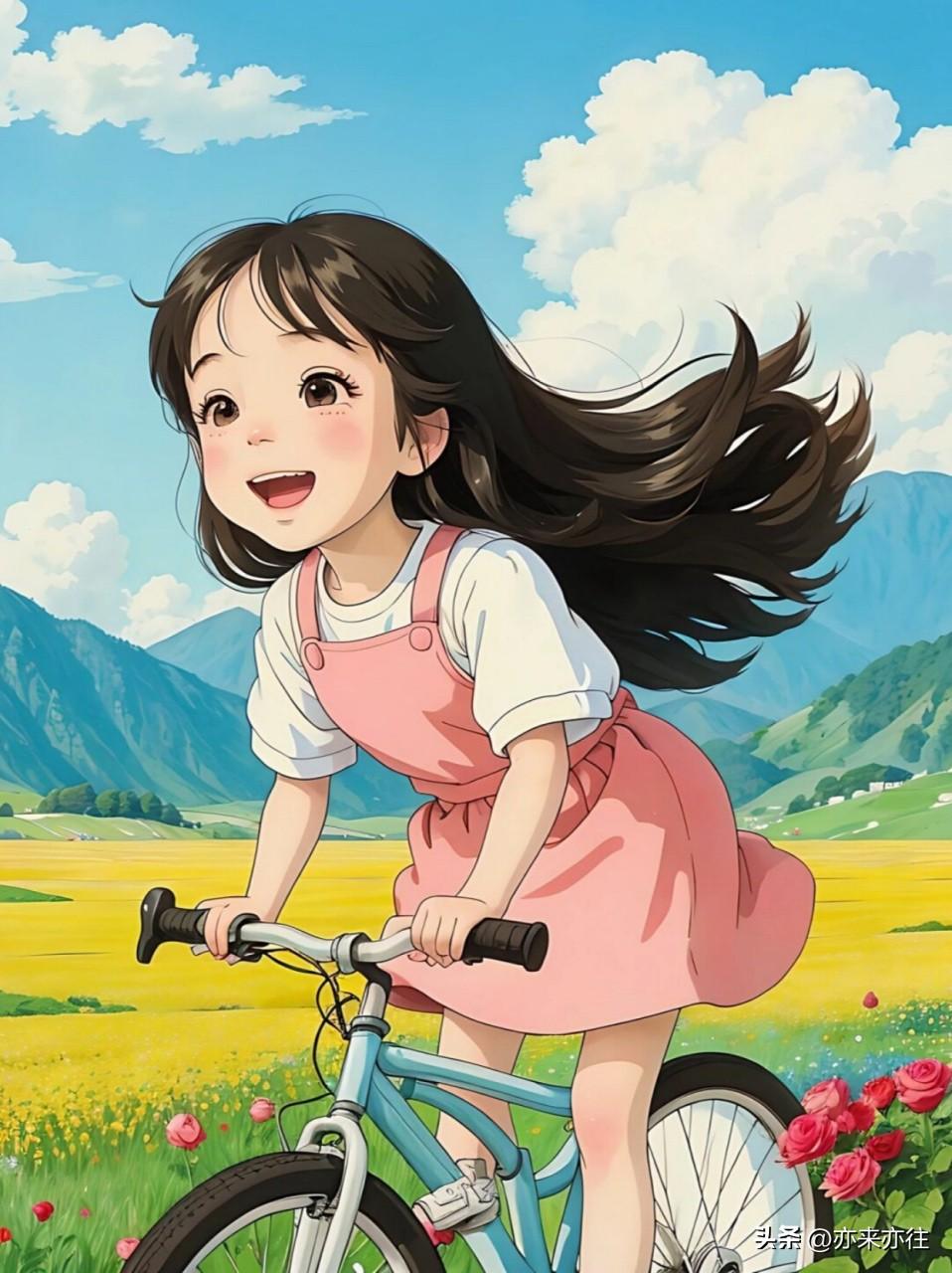 第一次握单车车把时，手心全是汗。那种潮湿黏腻的触感，让我几次都担心手会突然滑脱。