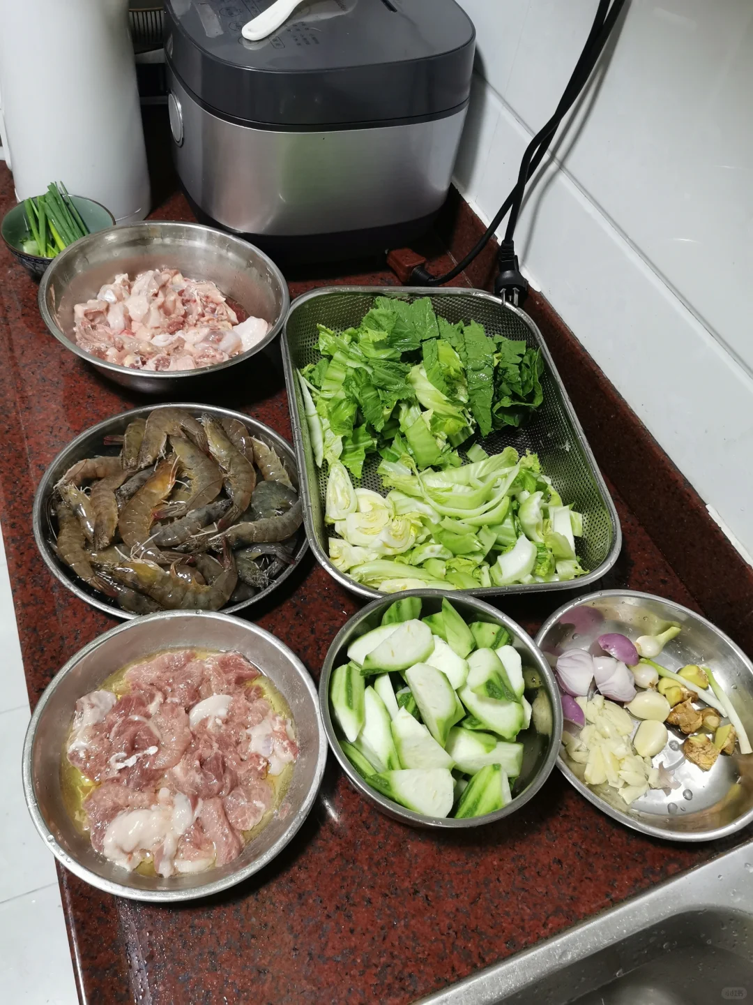 广东人的晚餐，三菜一汤就是这样朴素无华