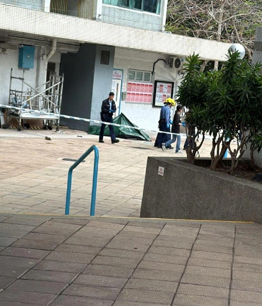 珍惜生命，香港屯门有人坠楼死亡。今日（3日）早上11时37分，建生邨乐生楼一名男