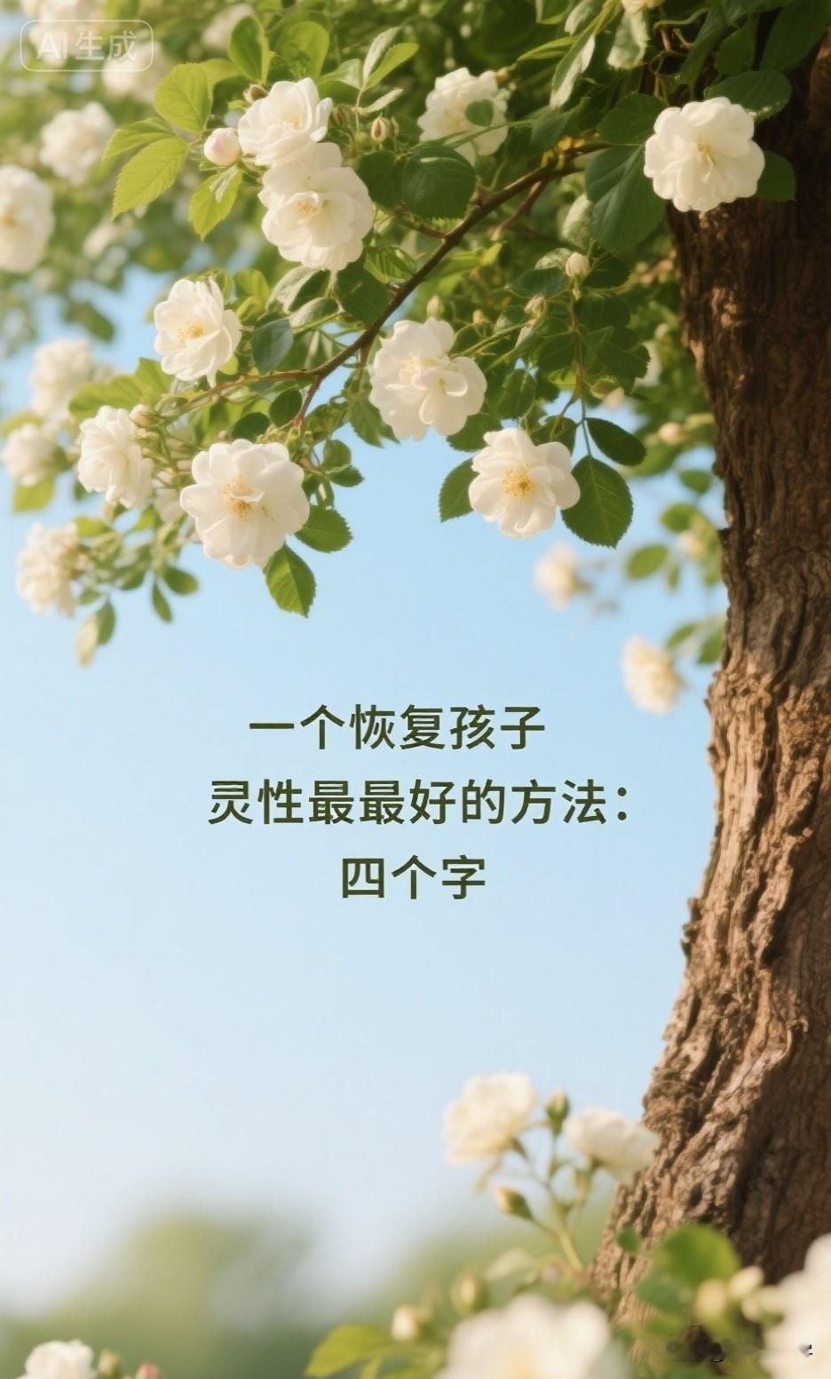 一个恢复孩子灵性最好的方法：4个字

那就是——允许犯错

心理学家温尼科特说过
