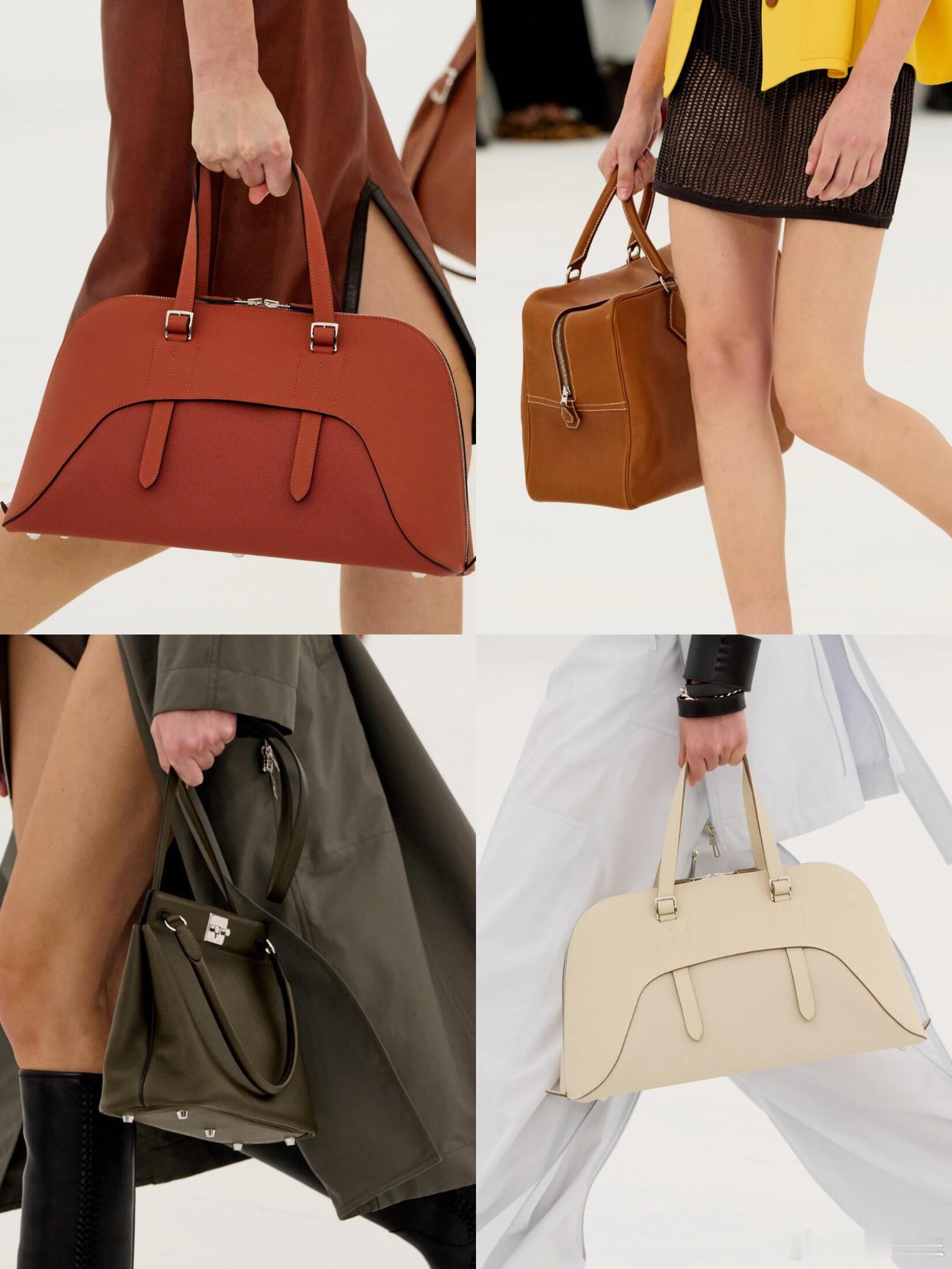 手袋crushHERMÈS 27春夏包包。 只能说中规中矩，惊喜不大。爱马仕大秀