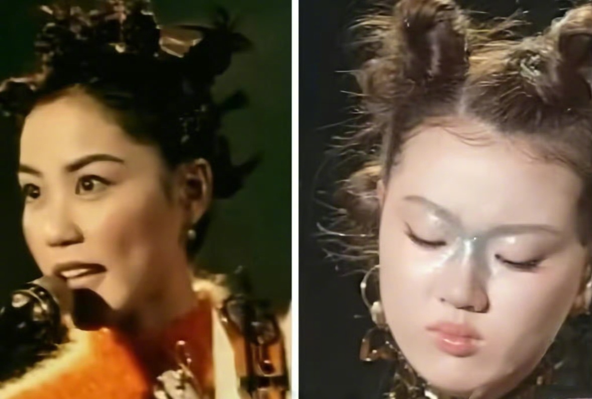 单依纯王菲 撞造型 …不是！单依纯这哪里是撞造型，这说法明显不严谨了，明明就是追