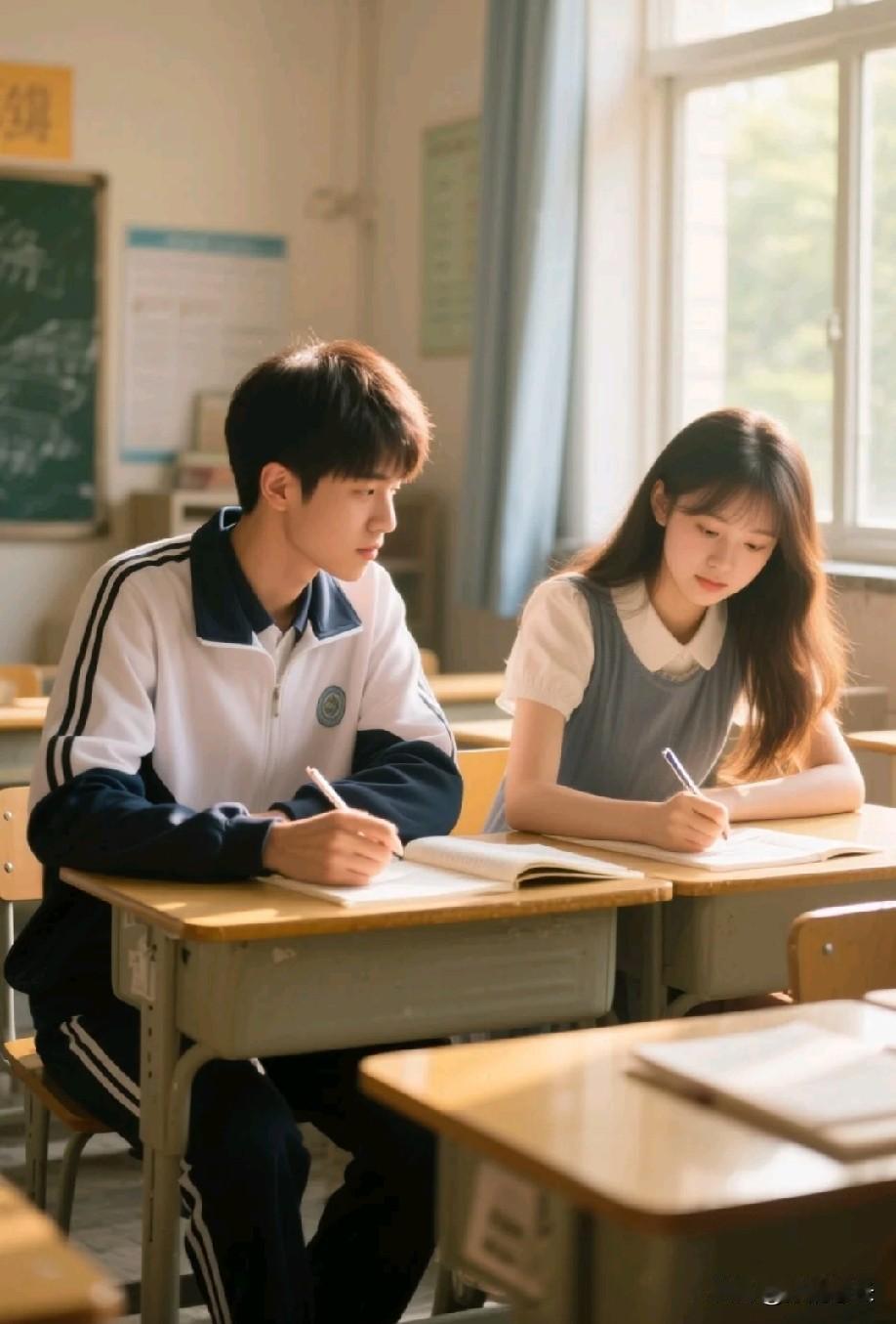上了高中你才会发现：
1、学霸从来不和别人比，永远以自己为主导，该干什么，不该干