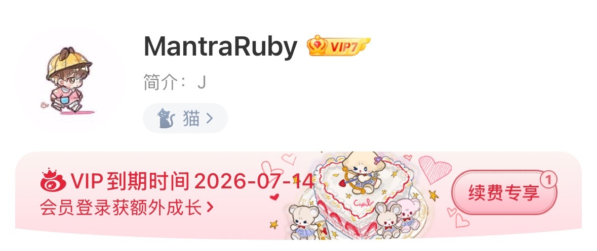 来个人给我续一下会员 