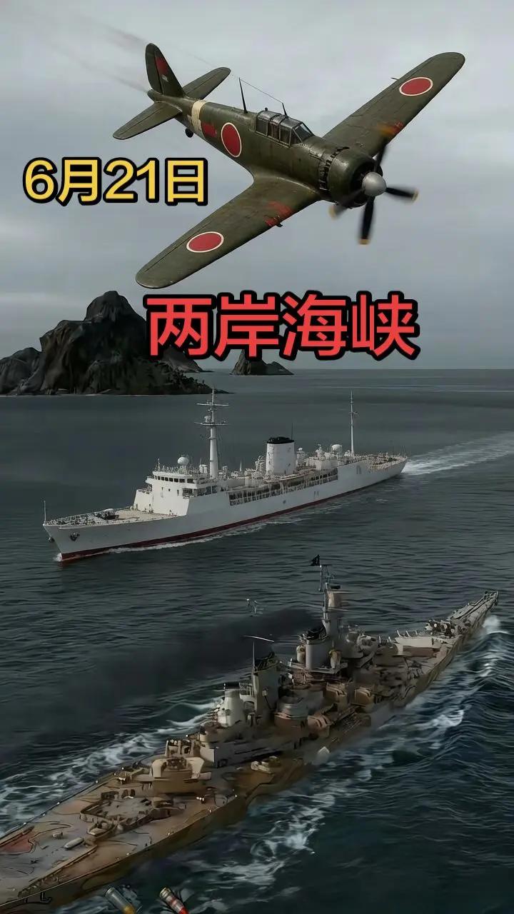 6月21日两岸海峡。