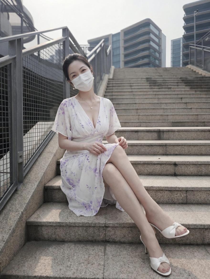 坐着的时候开叉一开，站着的时候曲线毕露……
你喜欢我这副样子吗？
