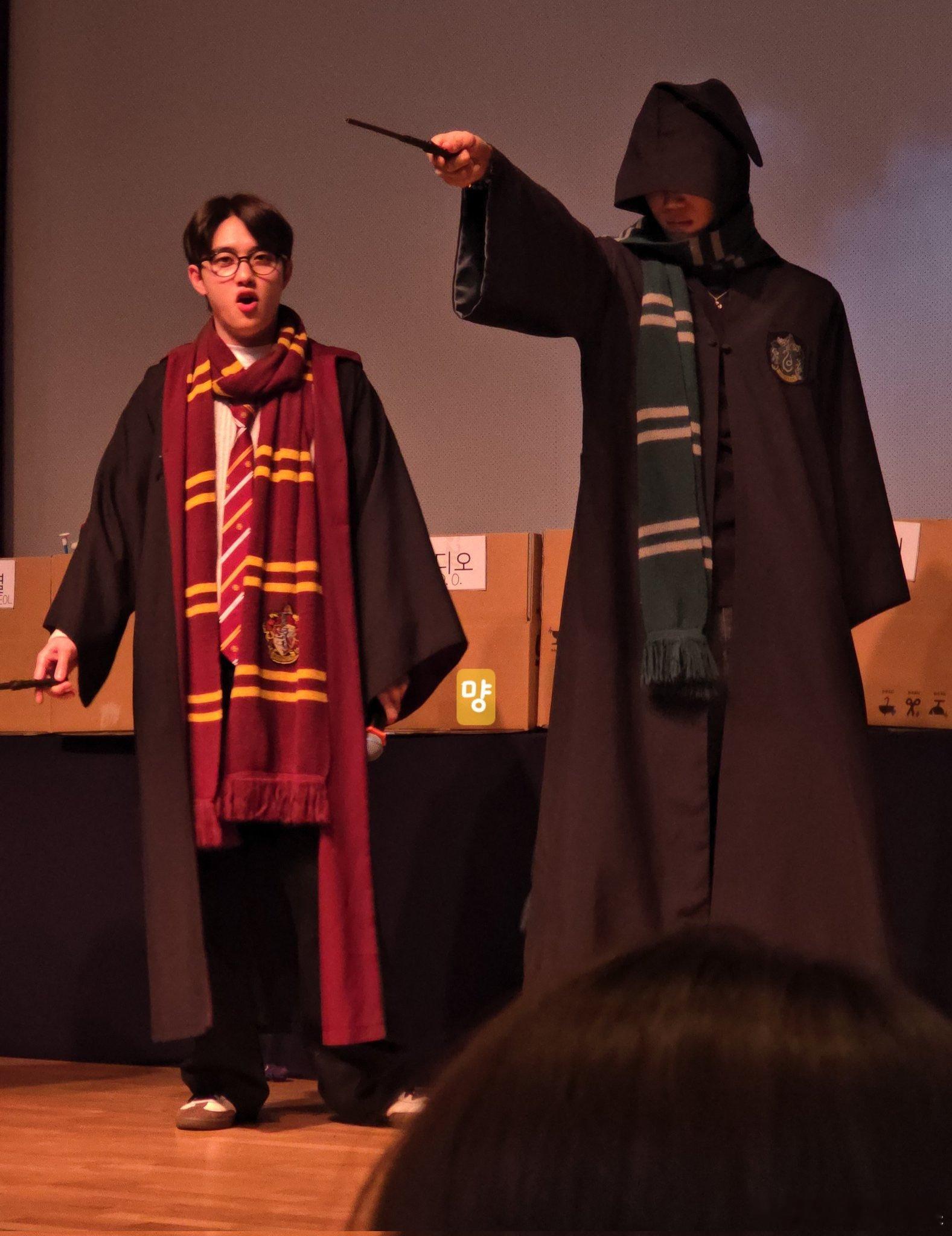 EXO哈利波特造型 又多了一个去霍格沃茨的理由~ 