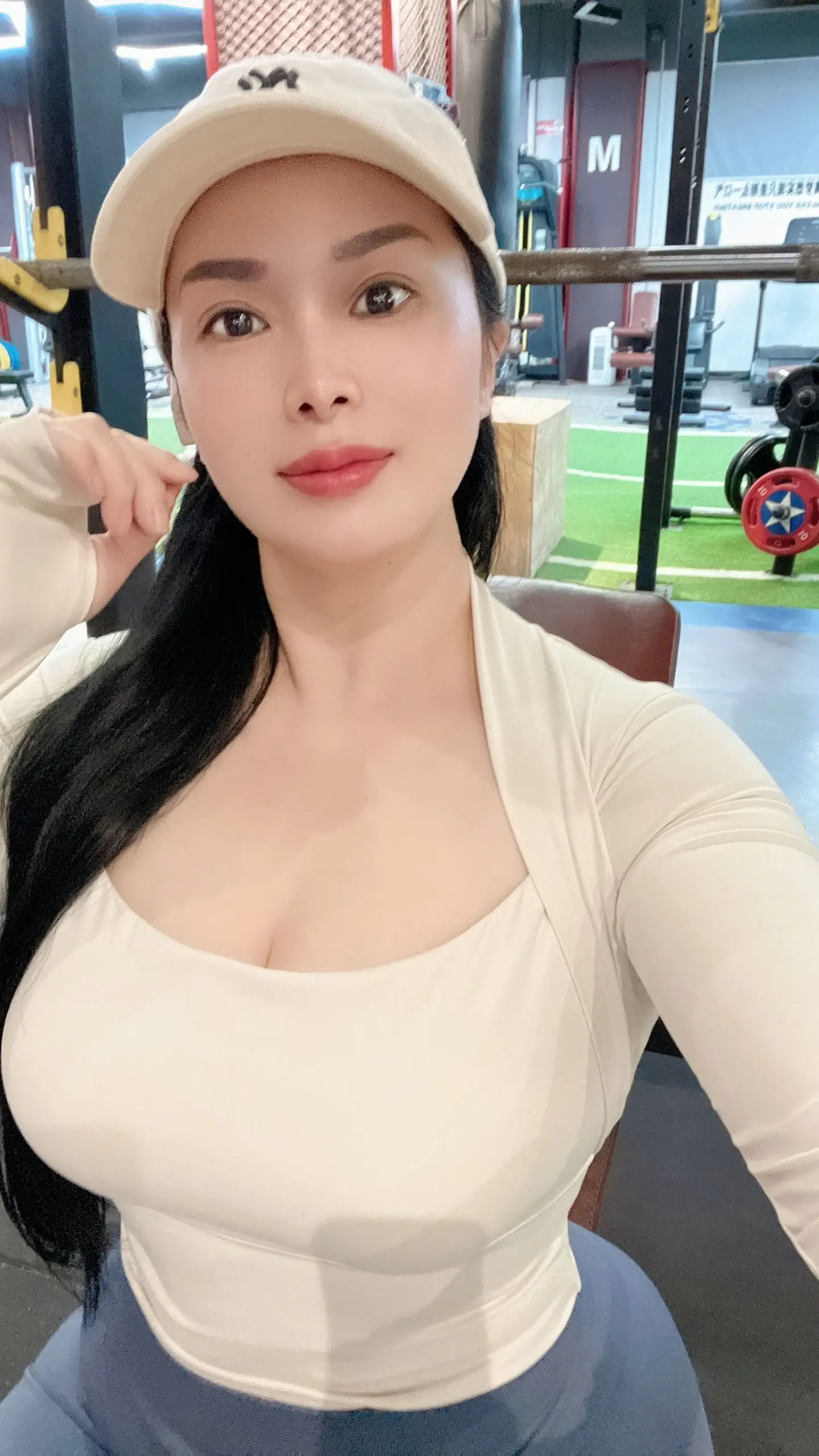 撸铁女孩 健身女孩最酷