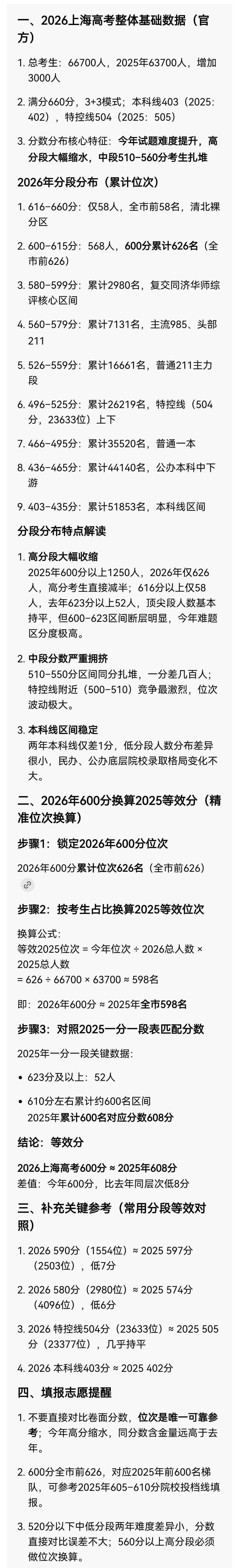 “今年高分段人数减少”“今年高分段人数增多”各地陆续公布高考成绩，有的自媒体又在