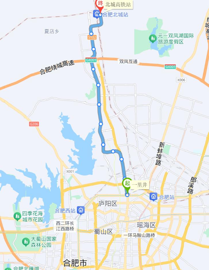 合肥地铁8号线还有一个月要开通了，能有10万客流吗？
这是一条纯郊区线，但是经过