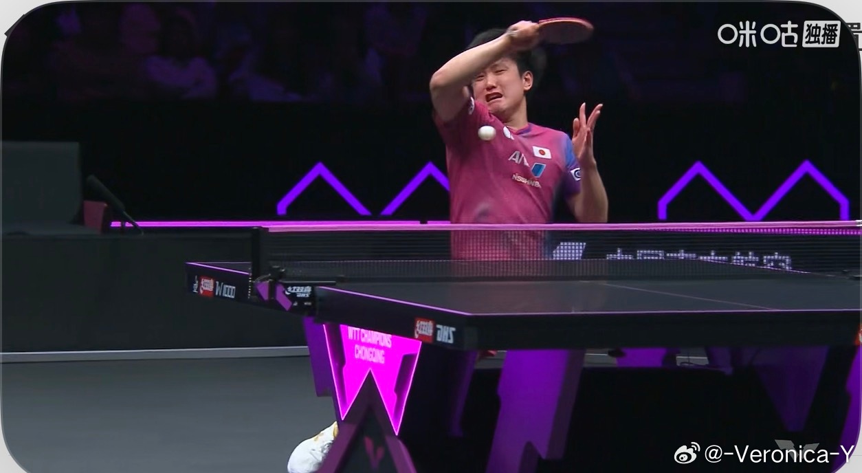 林昀儒0-1张本智和纸盒今天干劲儿挺足的他多哈输了 他今天肯定要发狠劲儿