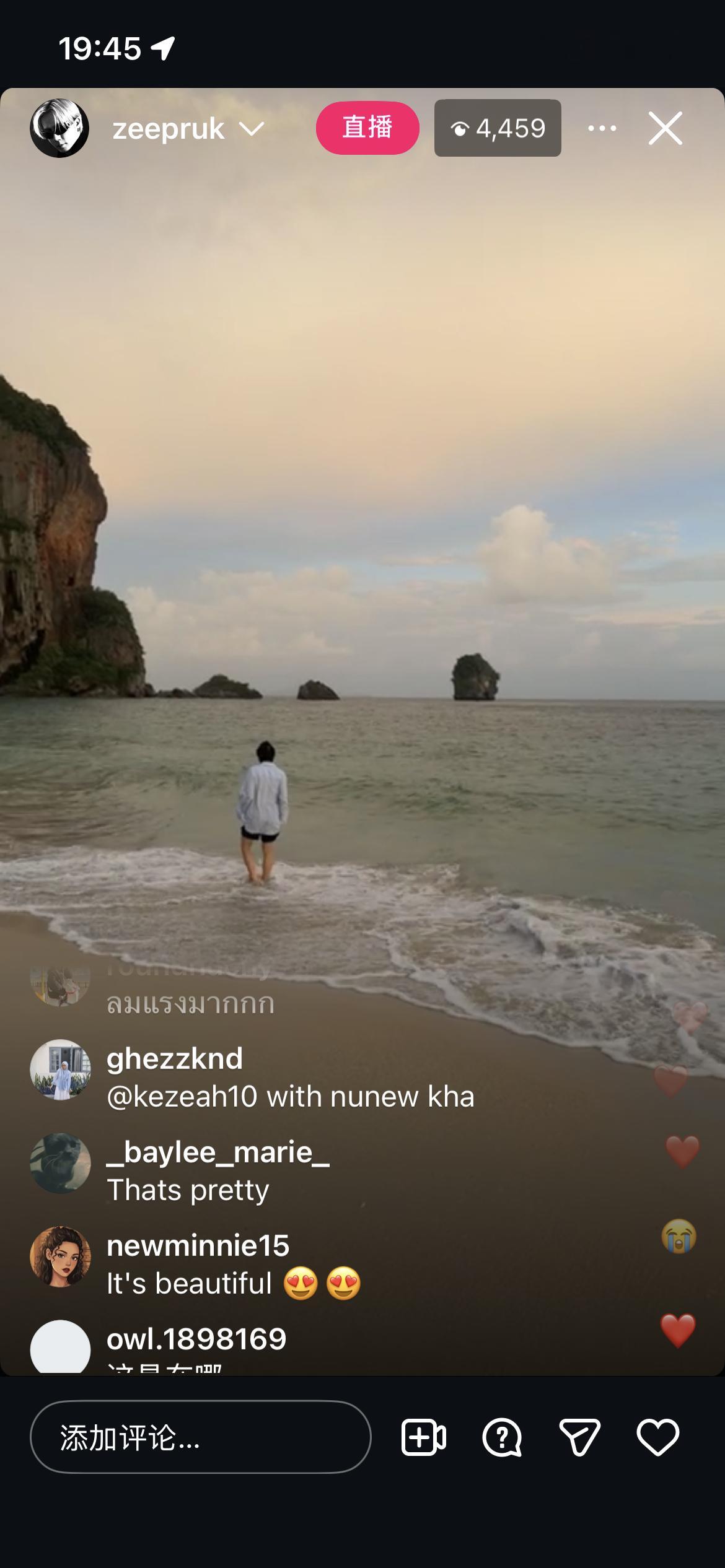 直播了 