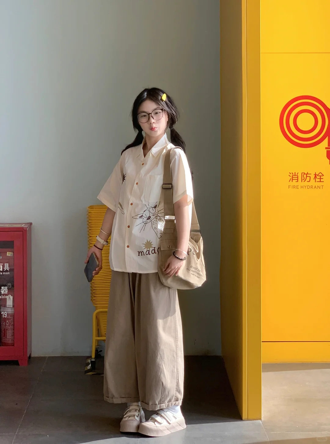 入夏的第一件衬衫短袖好好看！🔒住啦！！！