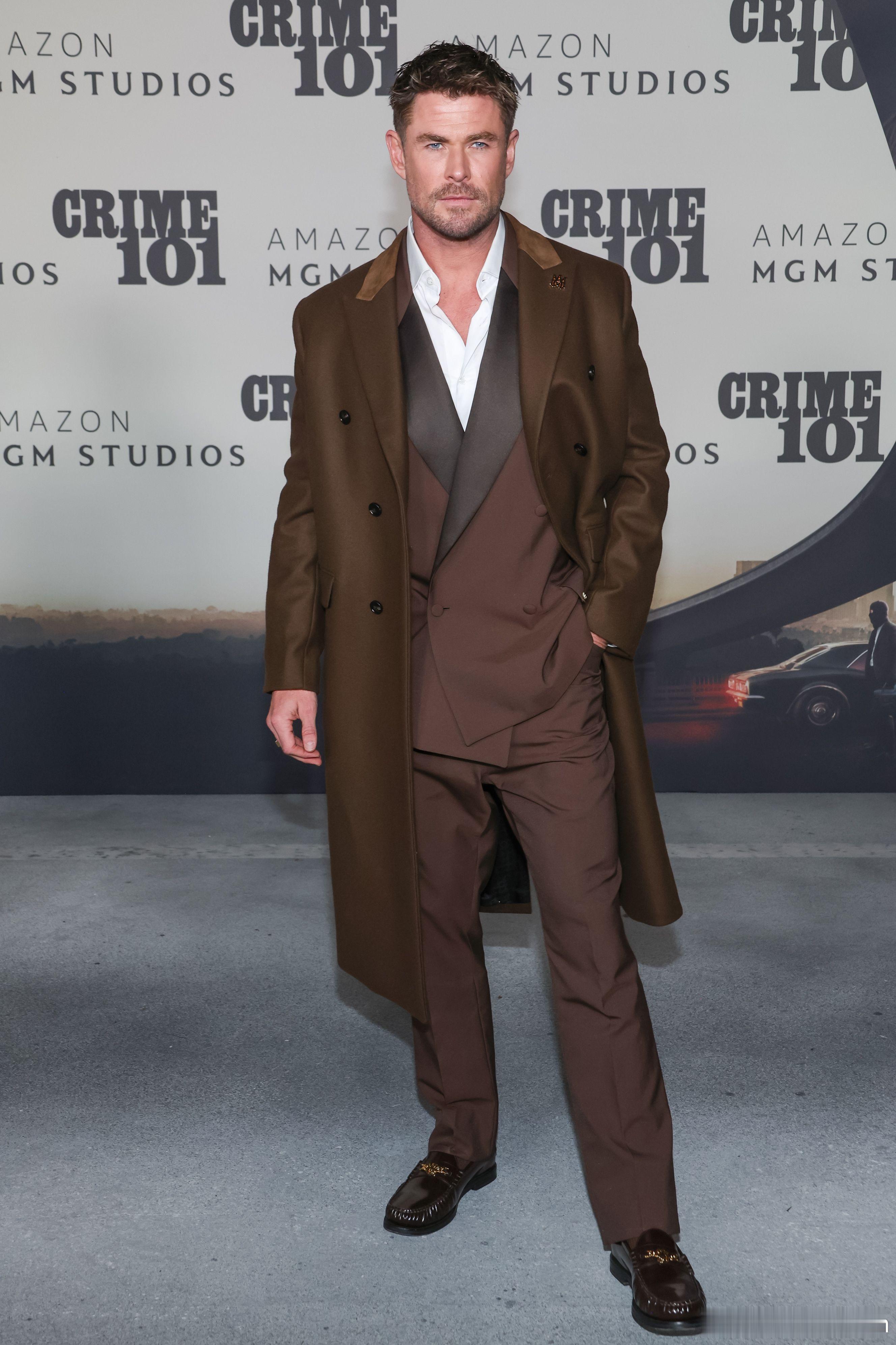 Chris Hemsworth克里斯海姆斯沃斯在洛杉矶出席新片《洛杉矶劫案》的首