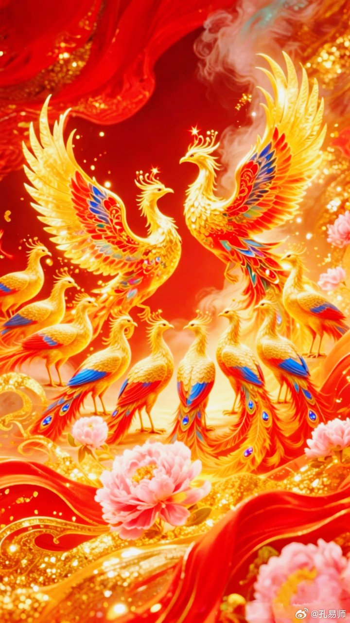 百凤祈福，一切都会顺遂如意上岸🌈🌈💐💐 ！！！ 