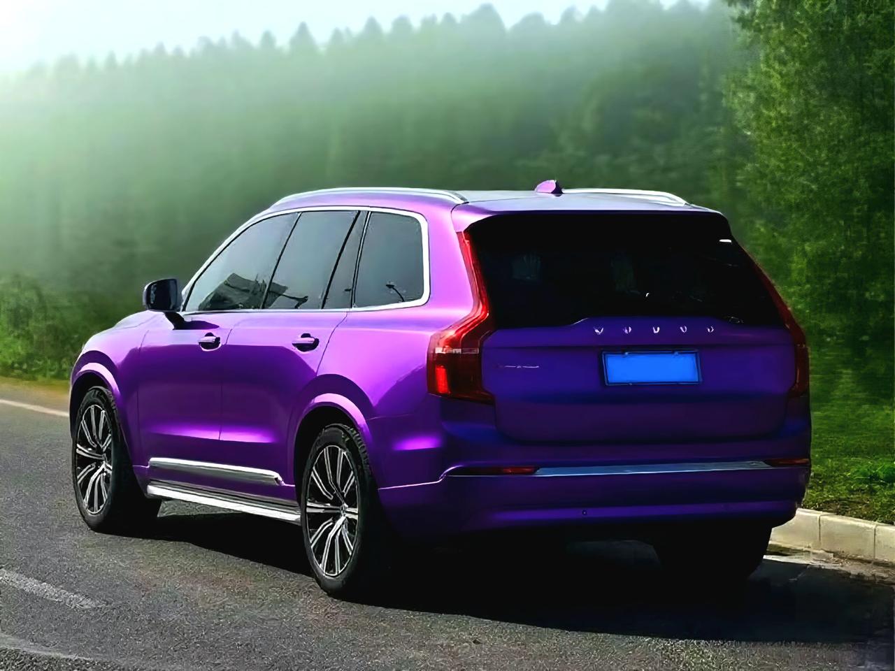 给大家提供一个紫色改装的案例吧。这个改装方案对男的来说有点跳脱！