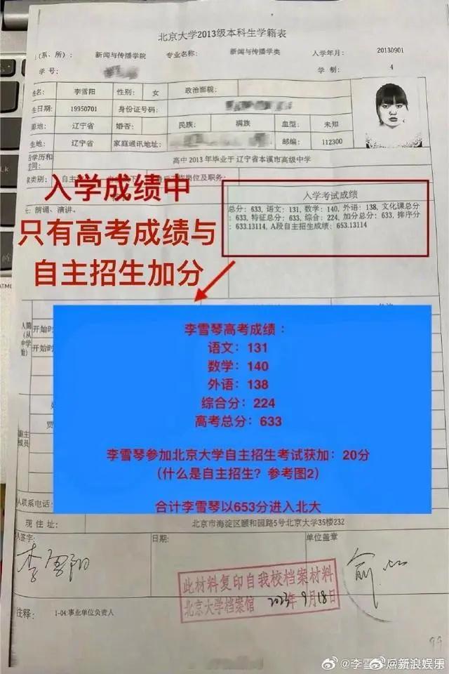#李雪琴事件背后的高考公平# 这和她有什么关系啊 她又没有靠这个特权 而是自己考