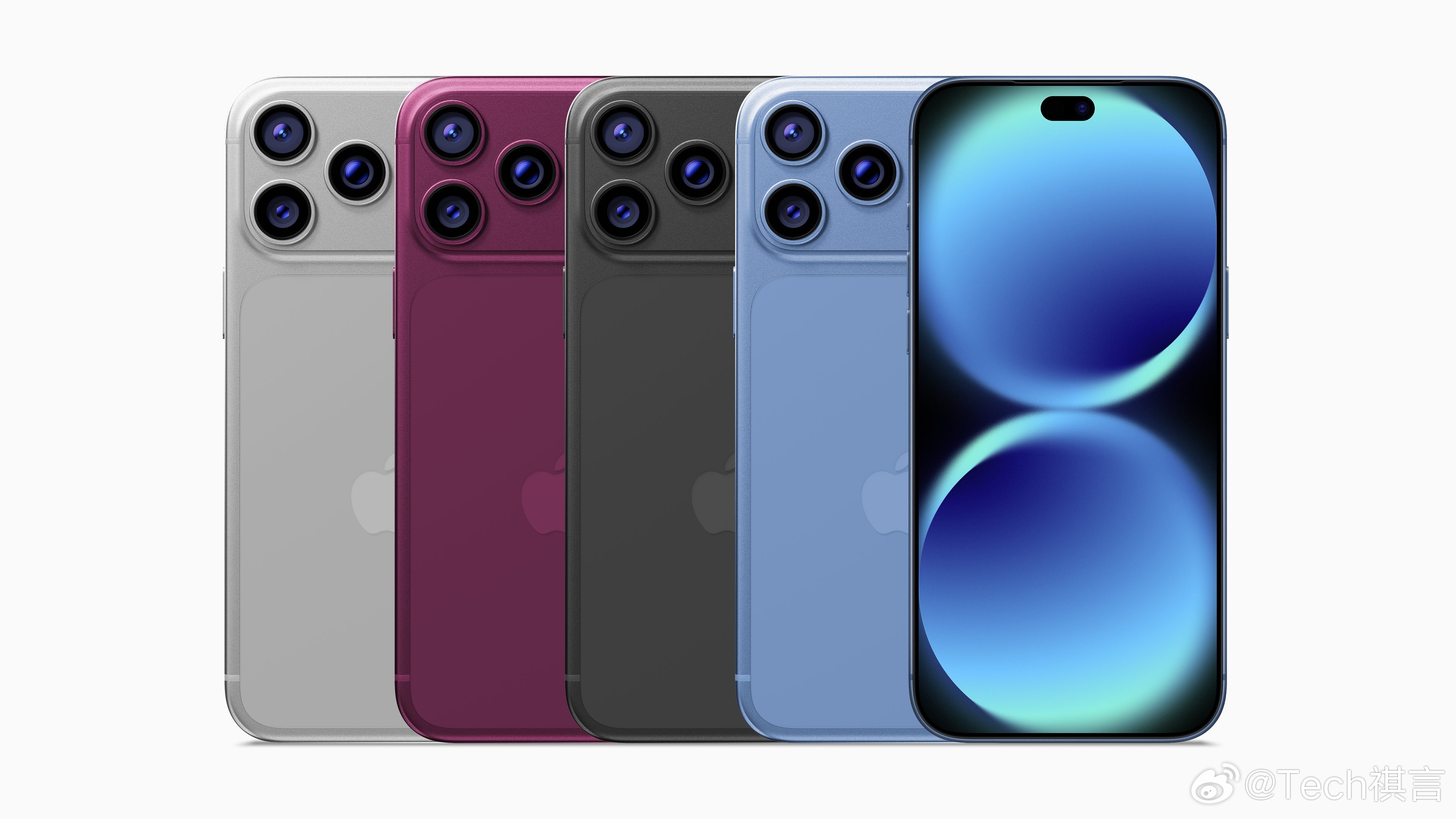 iPhone18Pro 配色这次iPhone18pro系列，肯定是四个颜色，我感