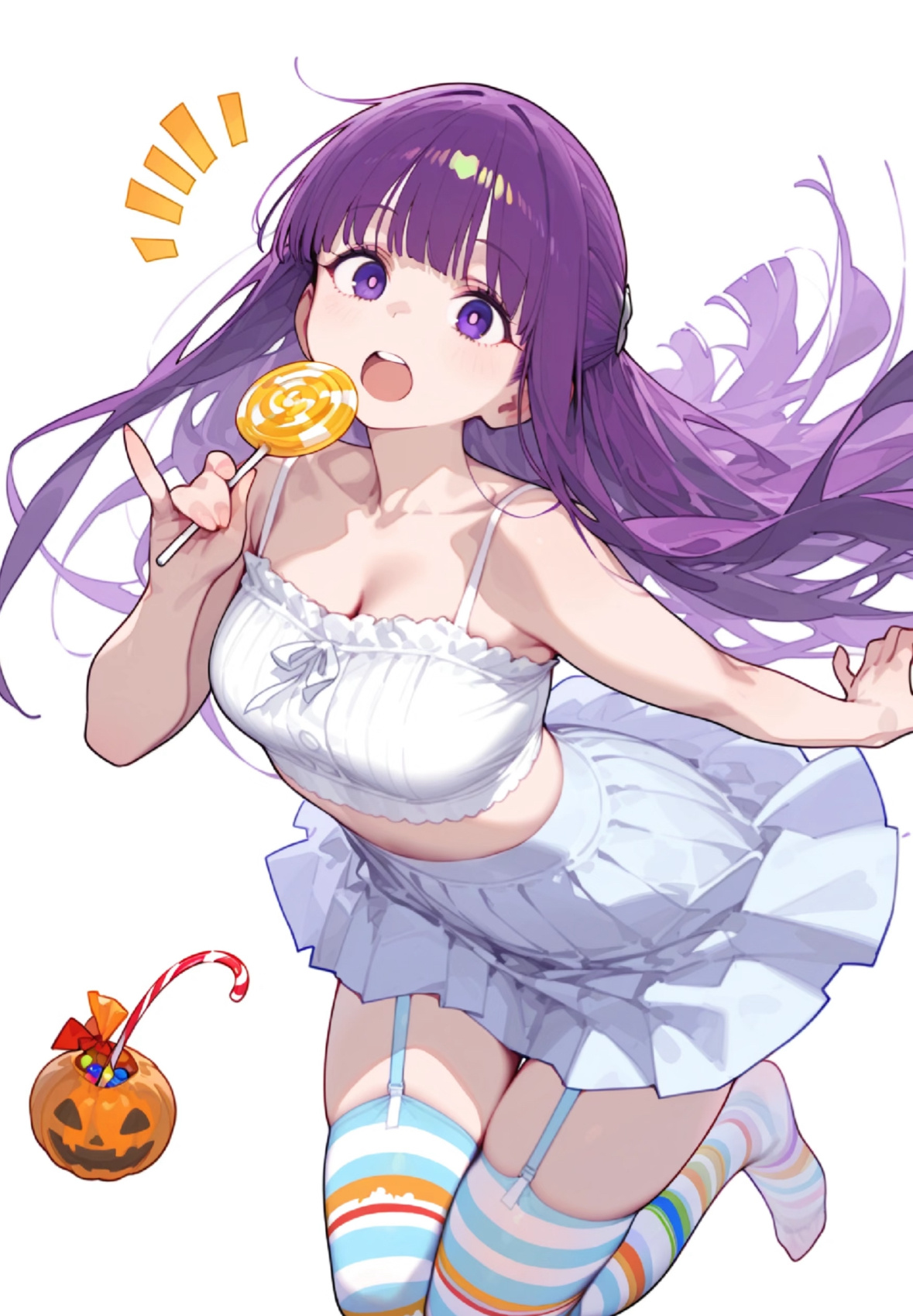 不给糖就捣蛋🍬🎃好可爱的菲伦啊！次元整活好有意思葬送的芙莉莲日漫 ​​​