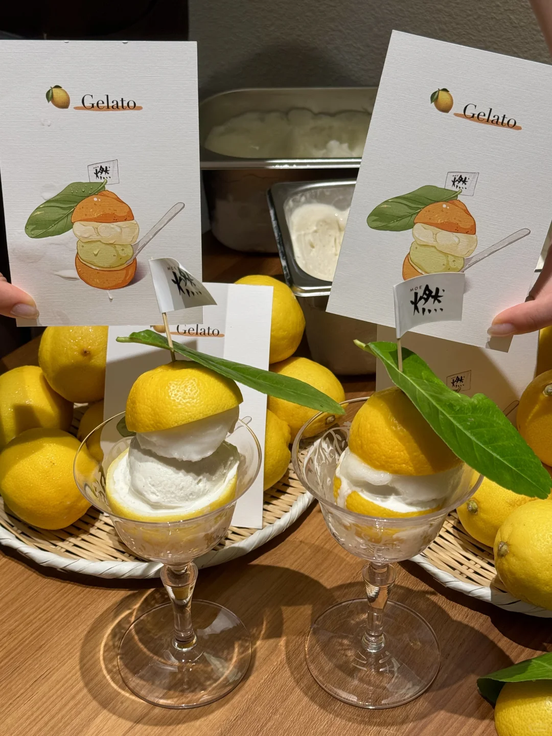 卧卧卧大连也有啦❗️柠檬gelato 🍋