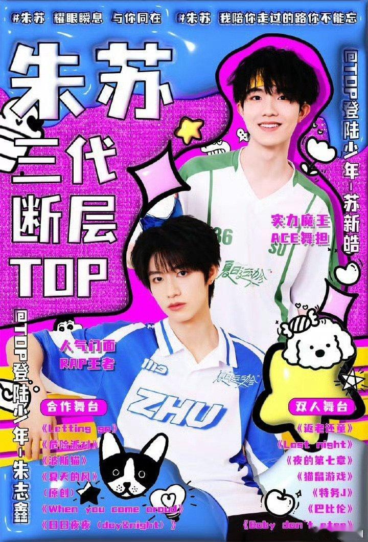 【投稿〡朱苏】朱志鑫苏新皓双人舞台blow 棍铲这波双人舞台太顶了！氛围感拉满到