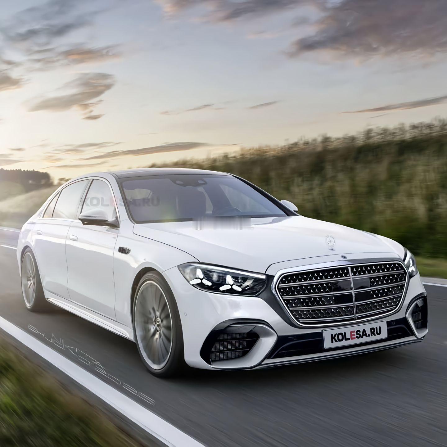 全新梅赛德斯奔驰S级 还有几天将亮相奔驰S级