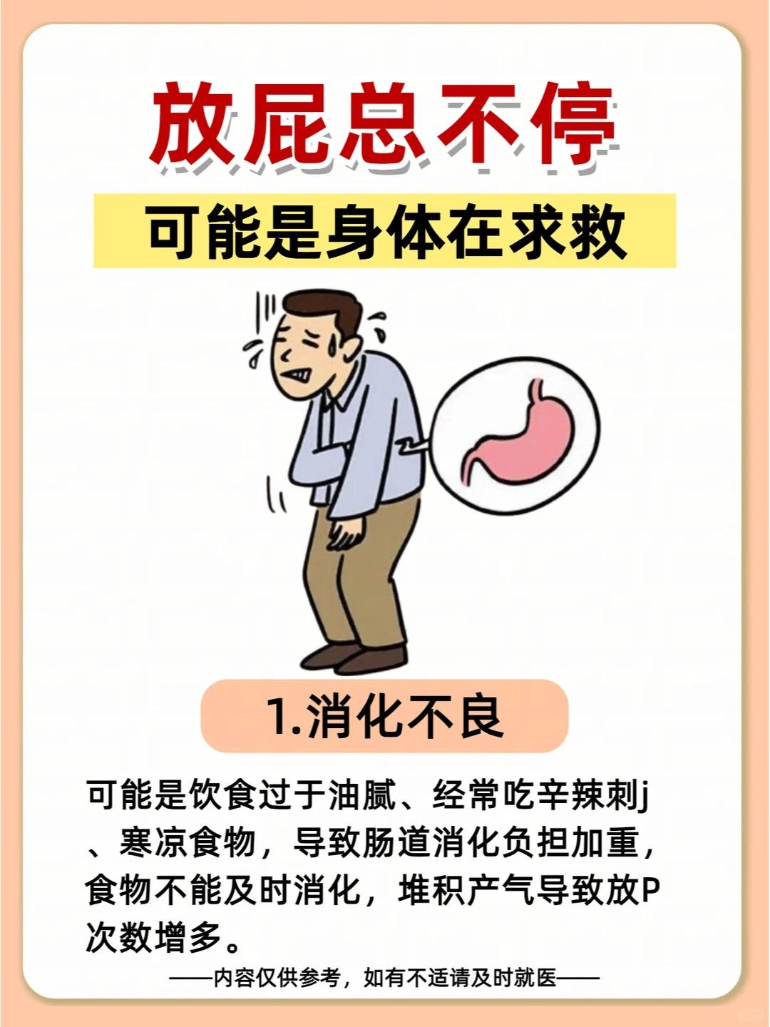 经常放P？可能是身体在向你求救！