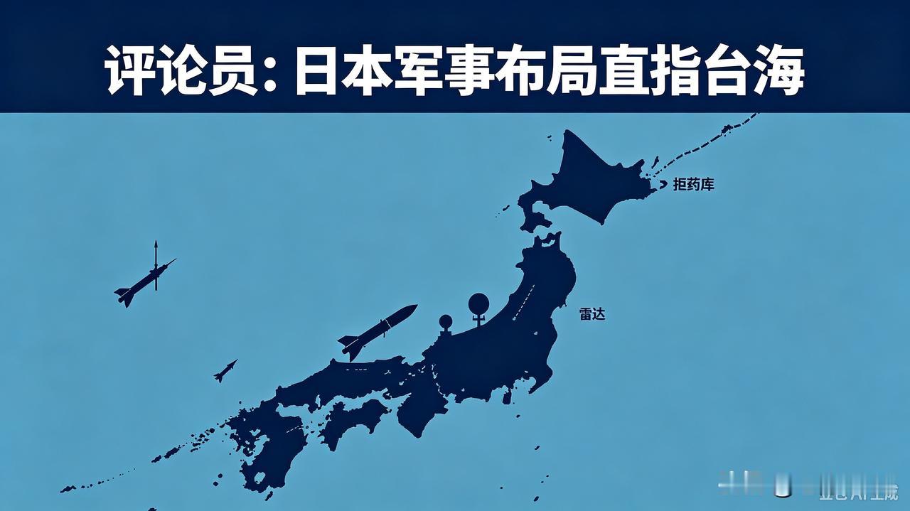 1. 军事上：在台海东侧建立多层威慑，战时承担侦察、反舰、防空、后勤支援，配合美
