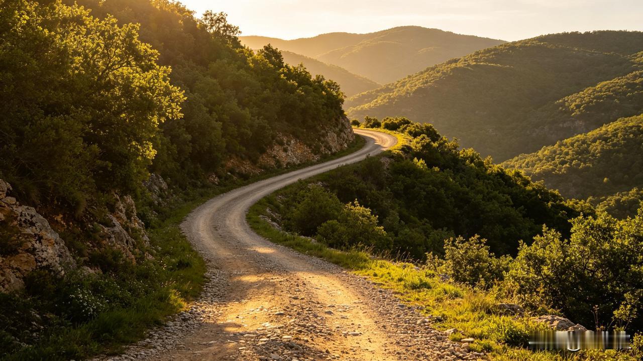 上联:弯弯曲曲山间路，
下联:朦朦胧胧岭上云。